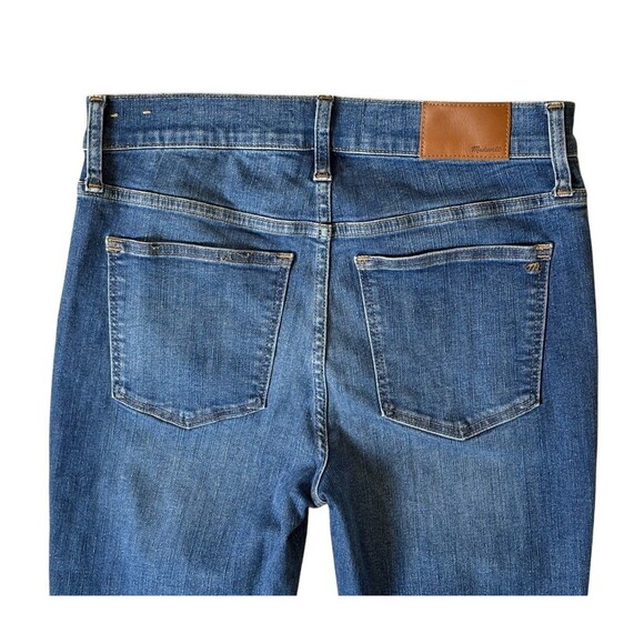 Madewell  9” Mid-Rise Skinny Jeans Women's Size 29 Medium Wash 27" Inseam AF683 - Picture 14 of 14